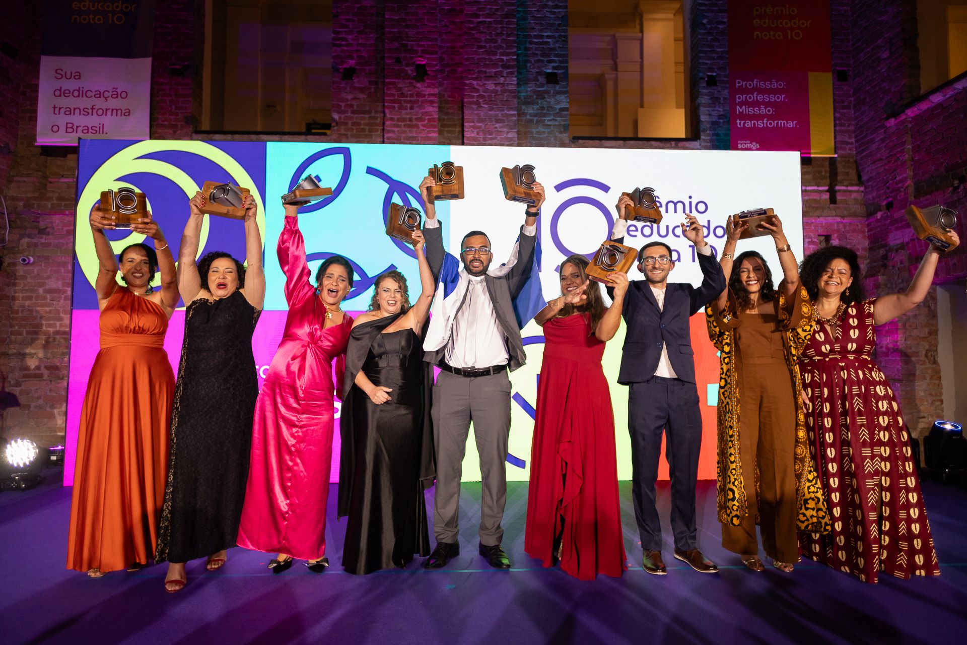 Confira os vencedores do Prêmio Educador Nota 10